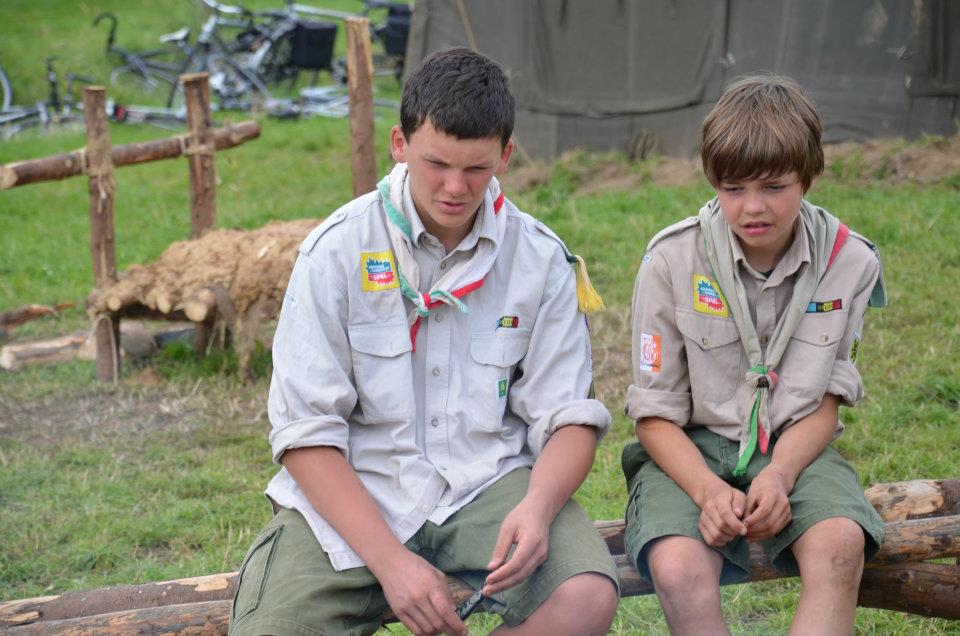Sint-Martinus den XIIde - Bezoekdag Kamp Graide 2012